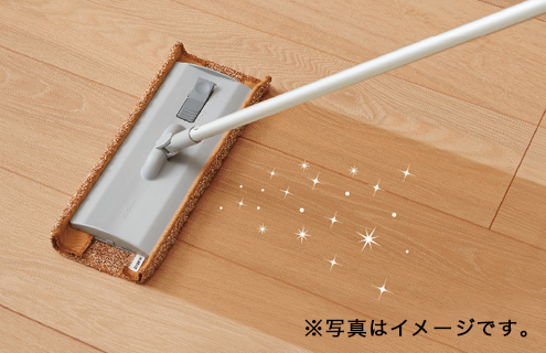 除菌・ウイルス除去しながら、ベタつき汚れをスッキリ落とせます。