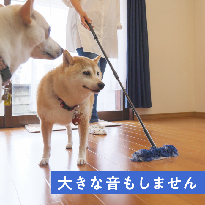 大きな音もしません